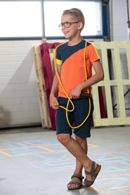 Nais t-shirt Fabio coral (A23-452)