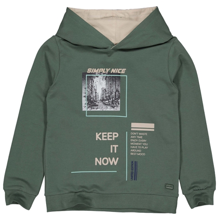 Quapi hoodie Maxim green army