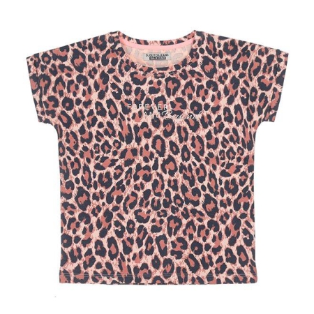 DJ Dutchjeans shirt pink leopard (V42060)
