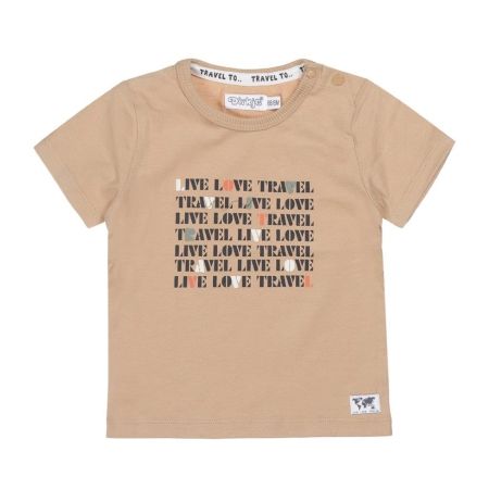 Dirkje shirt sand live love travel (V42628-35)