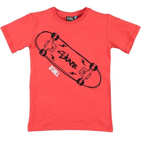 B'Chill shirt Emir rood skateboard