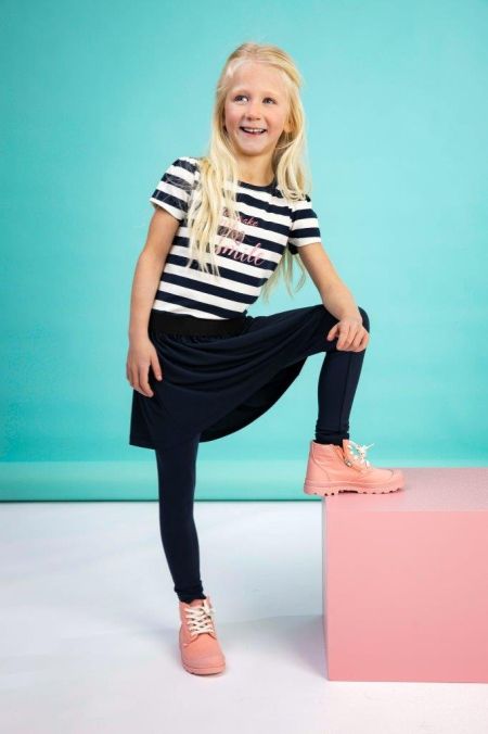Billy & Lilly jurk Lois stripe total eclipse