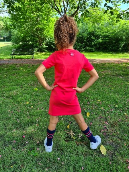 Billy & Lilly jurk Noor teaberry