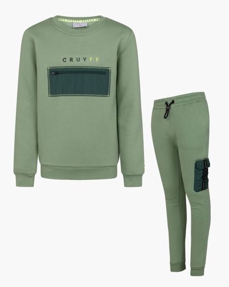 Cruyff Clipper suit crewneck loden frost