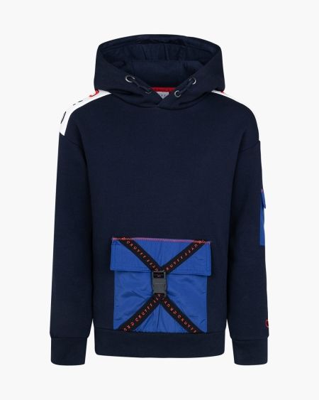 Cruyff Clipper hoodie navy