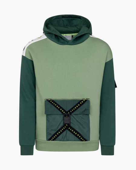 Cruyff Clipper hoodie loden frost