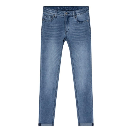 Indian Blue Jeans broek blue Ryan skinny fit used medium denim (IBBS23-2714)