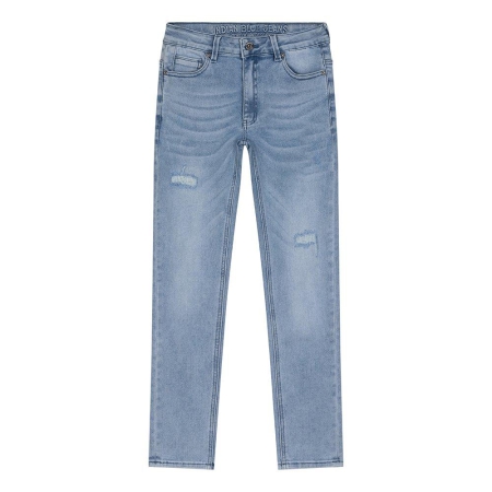 Indian Blue Jeans broek blue Jay tapered fit damaged light denim (IBBS23-2760)