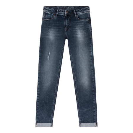 Indian Blue Jeans broek blue grey Brad super skinny fit blue grey denim (IBBS23-2854)