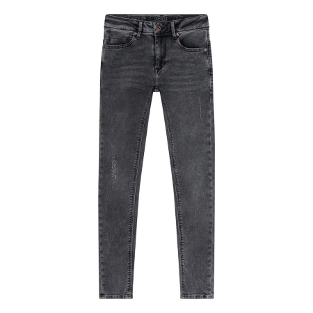Indian Blue Jeans broek grey Brad super skinny fit used grey denim (IBBS23-2855)