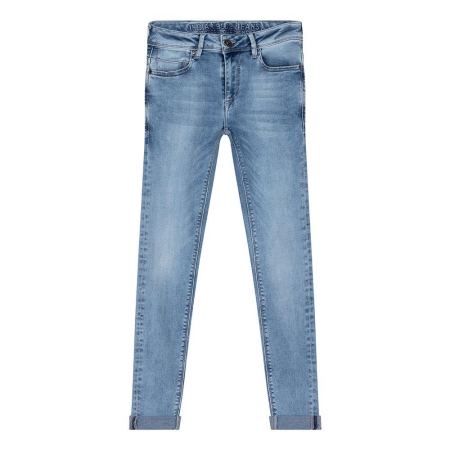 Indian Blue Jeans broek blue Brad super skinny fit used light denim (IBBS23-2857)