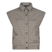 Indian Blue Jeans gilet small check frosted kit (IBGS23-1020)