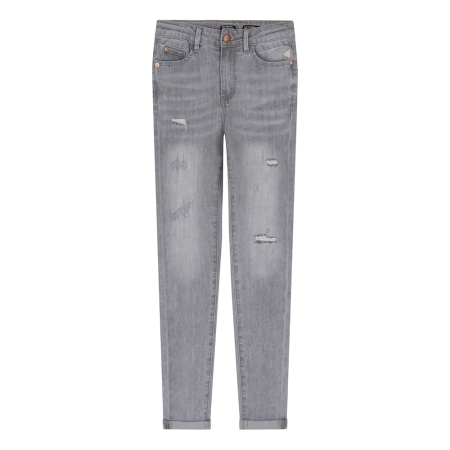 Indian Blue Jeans grey lois high waist light grey denim (IBGS23-2153)