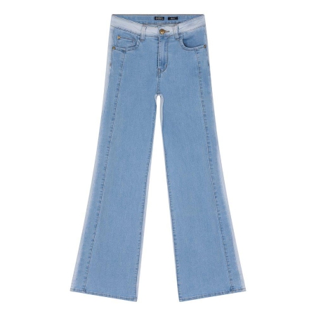 Indian Blue Jeans blue joy wide fancy fit medium denim (IBGS23-2185)