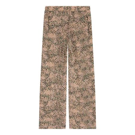 Indian Blue Jeans leopard wide pants camel sand (IBGS23-2272)