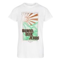 Indian Blue Jeans t-shirt indian sunrise off white (IBGS23-3108)