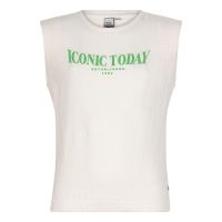 Indian Blue Jeans singlet iconic off white (IBGS23-3110)