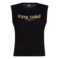 Indian Blue Jeans singlet iconic black (IBGS23-3111)