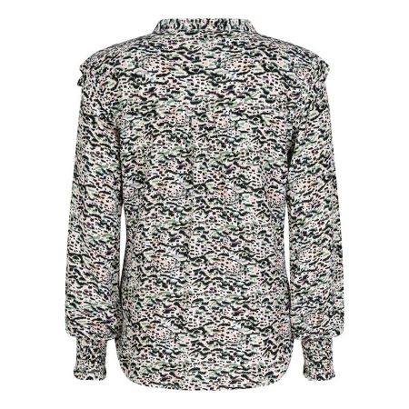 Indian Blue Jeans shirt longsleeve all over print new army (IBGS23-5110)