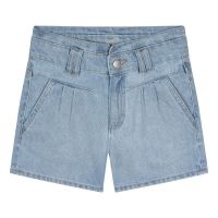 Indian Blue Jeans blue daisy denim short light denim (IBGS23-6001)