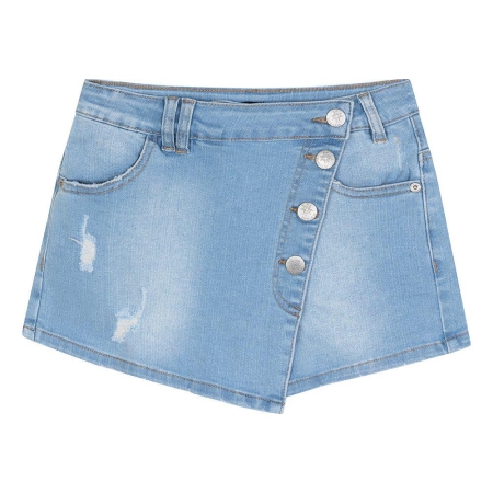 Indian Blue Jeans high waist denim short (IBGS23-6009)