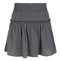 Indian Blue Jeans skirt all over print deep pool blue (IBGS23-6134)