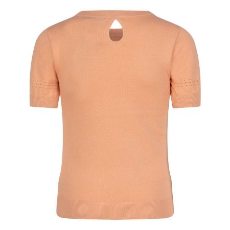 Indian Blue Jeans knitwear ss fancy coral peach (IBGS23-8000)