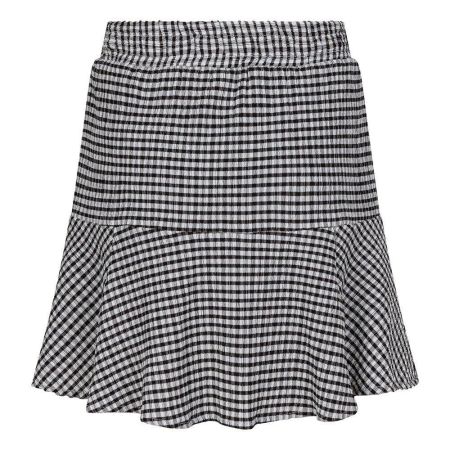 Indian Blue Jeans skirt small check black (IBGS23-6126)