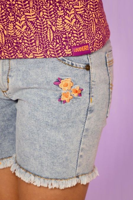 Louder! top Anne dahlia leaves