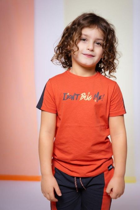 Louder! shirt Gijs paprika