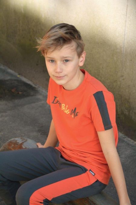 Louder! shirt Gijs paprika