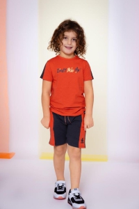 Louder! shirt Gijs paprika