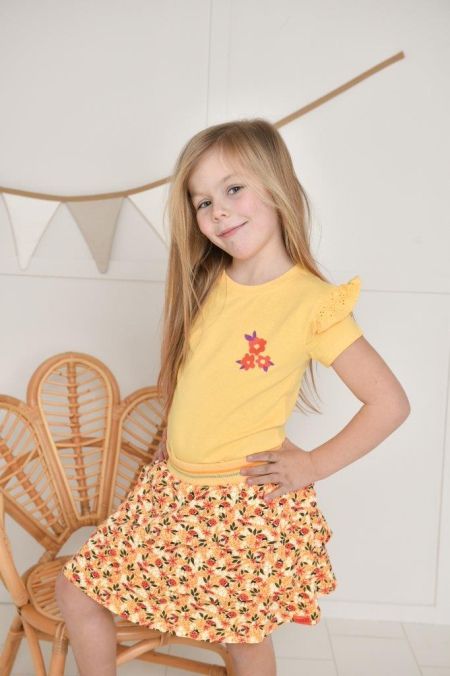 Louder! rok Jade daffodil ladybugs