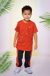 Louder! shirt Kees paprika