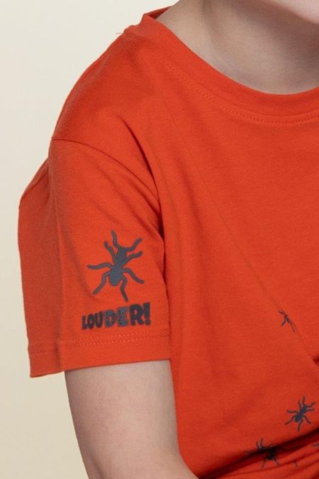 Louder! shirt Kees paprika