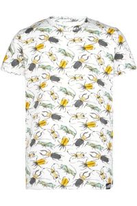 Louder! shirt Nox off white colored bugs aop