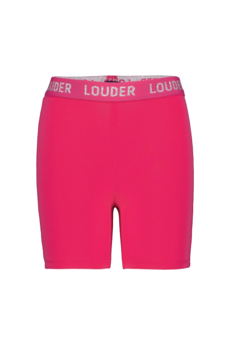 Louder! korte legging Poppy beetroot pink