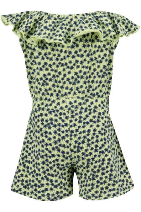 4President jumpsuit Charlotte lettuce aop palm