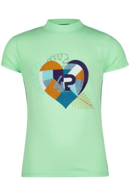 4President shirt Evelien neon pastel green