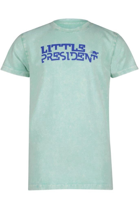 4President shirt Pelle neon pastel green