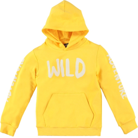 B'Chill hoodie Ruud wild geel