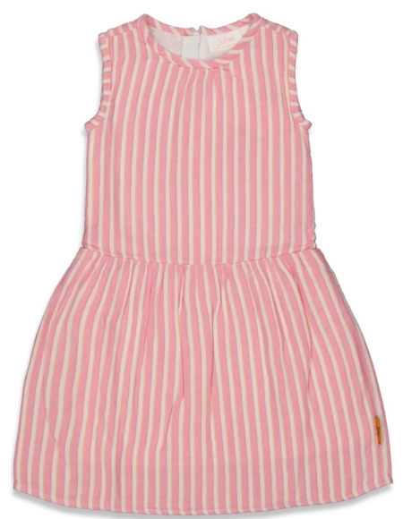 Jubel jurk roze wit (91400356)