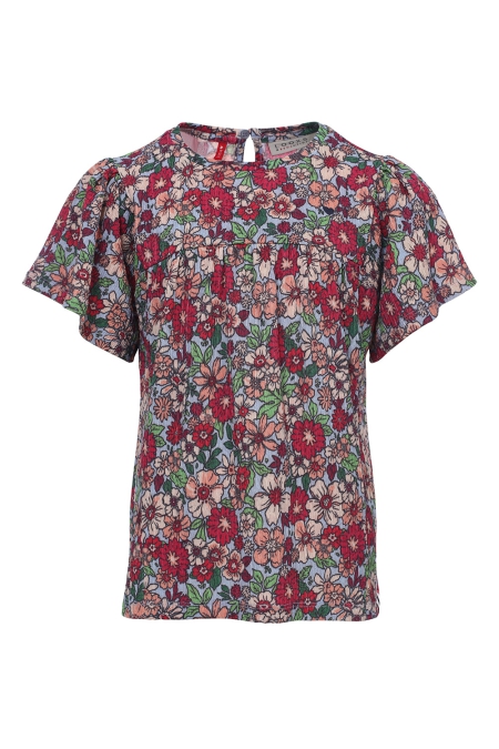 Looxs shirt flowerfield (2311-7104-952)