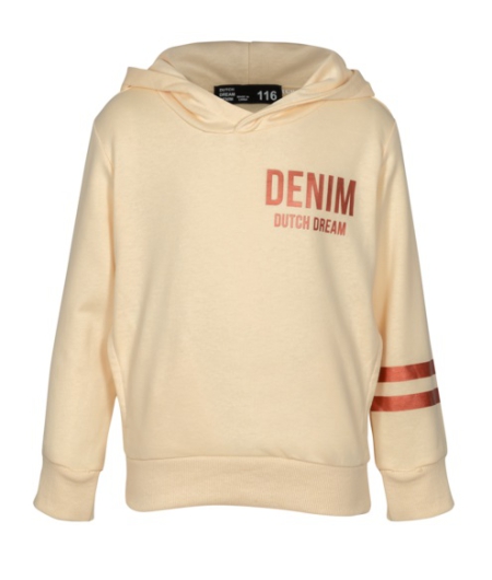 Dutch Dream Denim hoodie Kwetu creme (SS22-56)