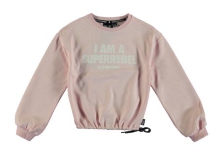 SuperRebel sweater roze (R202-5301-560)