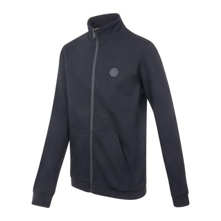 Cruyff Connection zip through vest black gold