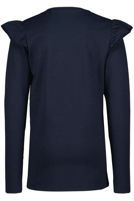 4President X Zoete Zusjes longsleeve Jolijn sky captain