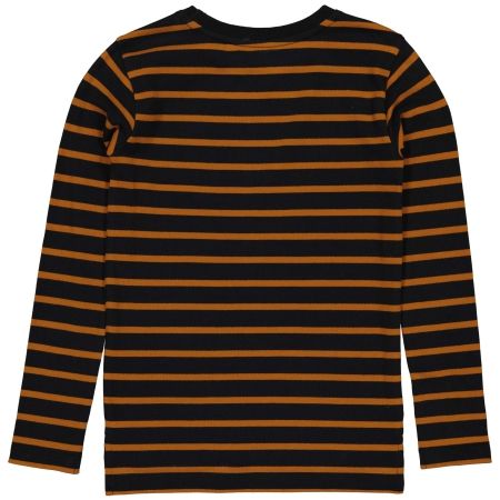 Levv longsleeve Adil aop black jet stripe