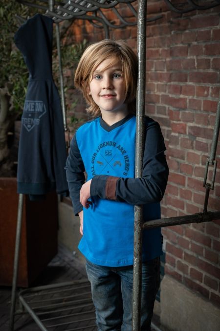 Legends22 longsleeve Kenzo blue (B22-708)