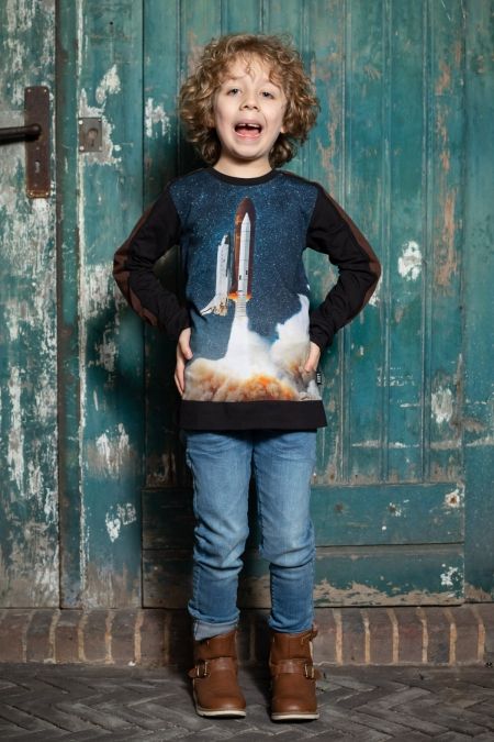 Legends22 sweater Milan brown raket (B22-735)